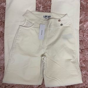 I.AM.GIA cut out corduroy pants brand new